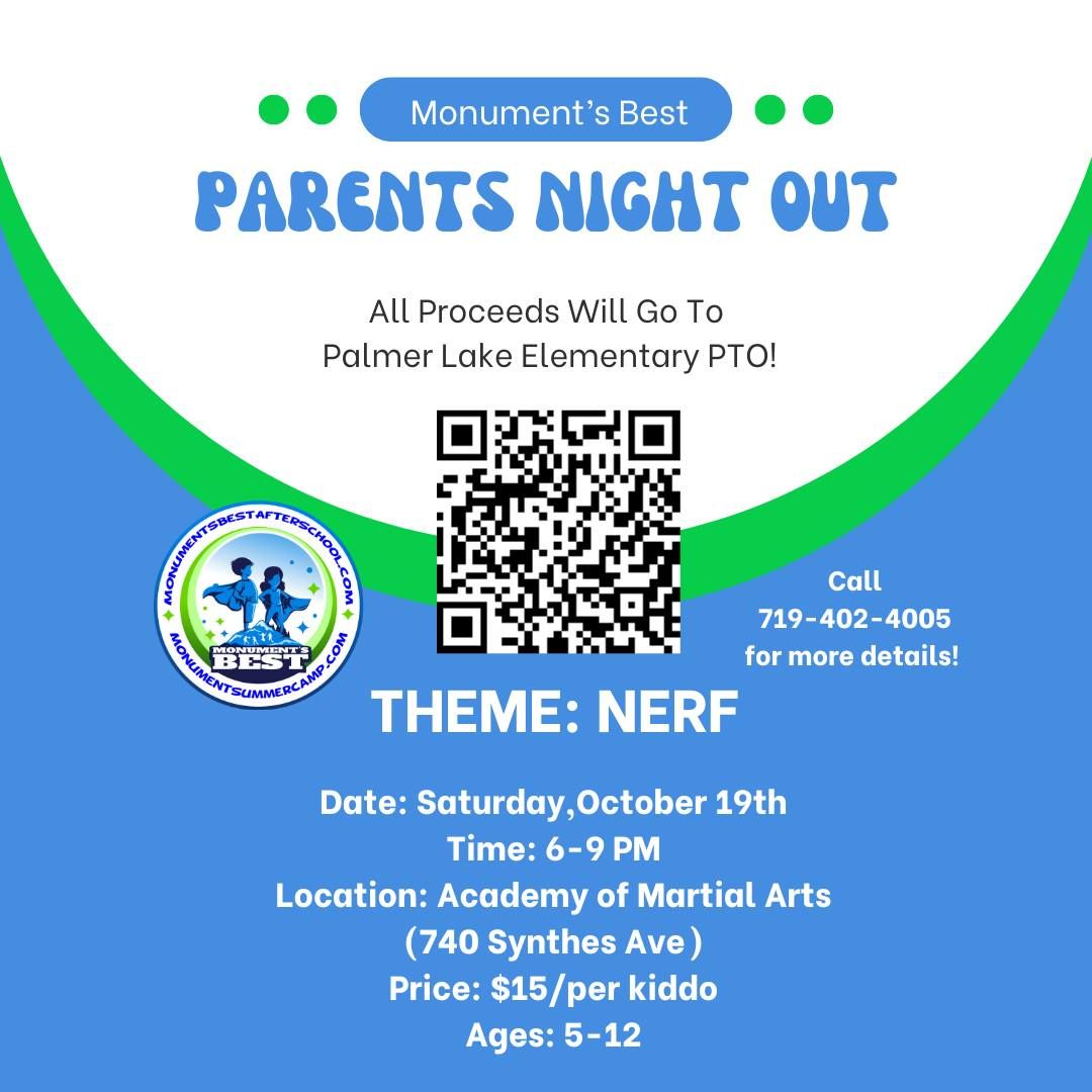 10\/19 Palmer Lake Parents Night Out