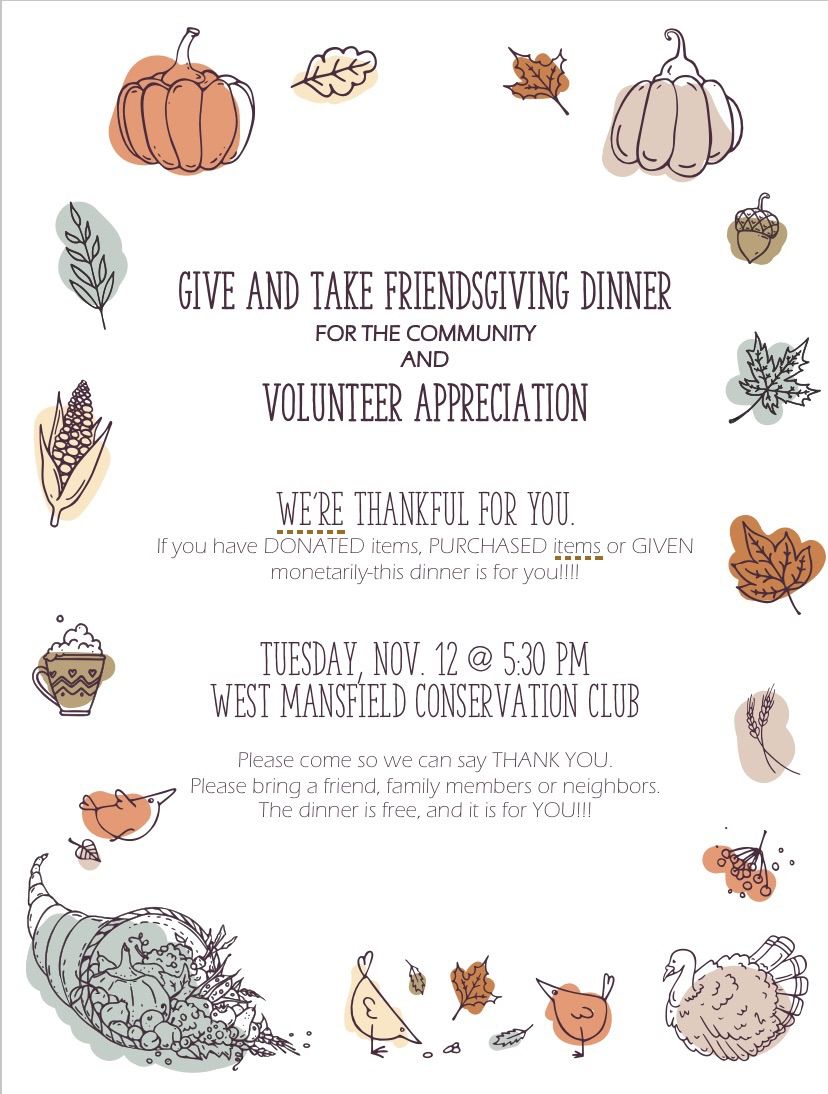 Annual Give and Take Community Friendsgiving Dinner