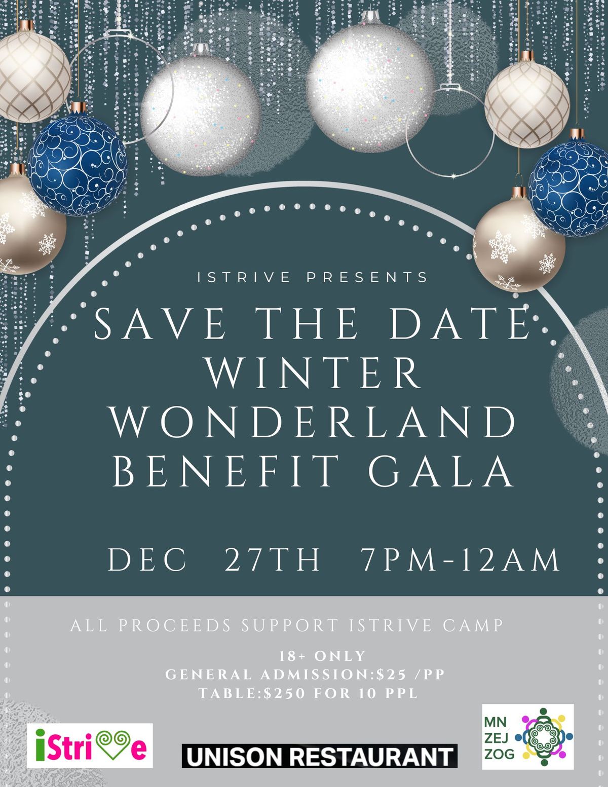 iStrive Winter Wonderland Benefit Gala