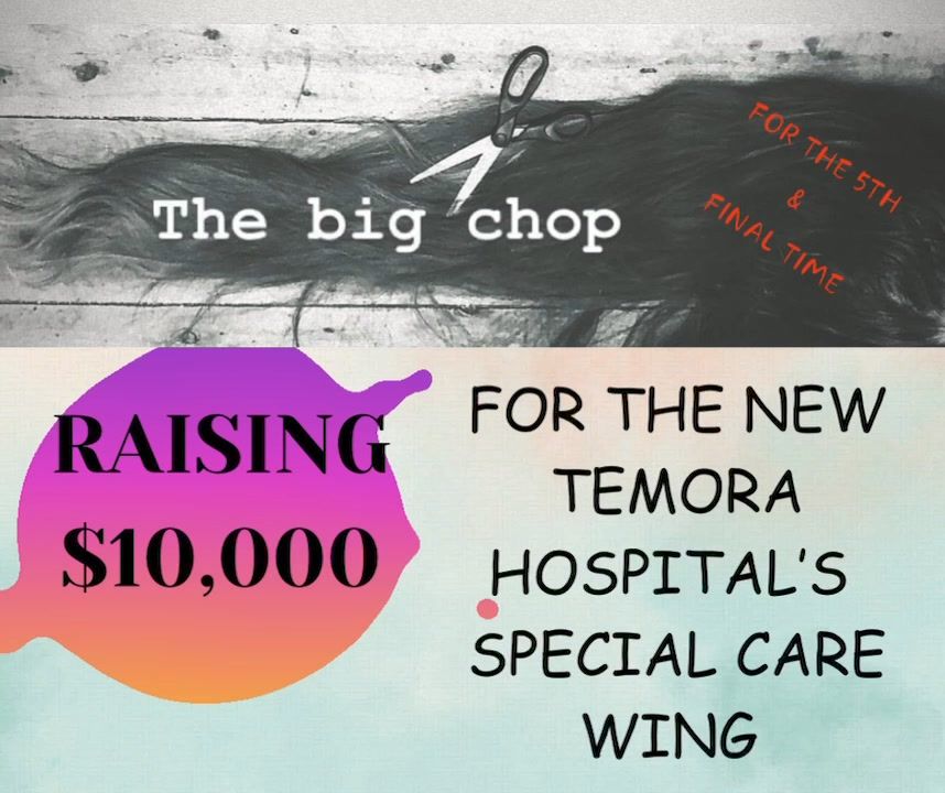 The Big Chop for the NEW Temora Hospital- Special Care Wing 