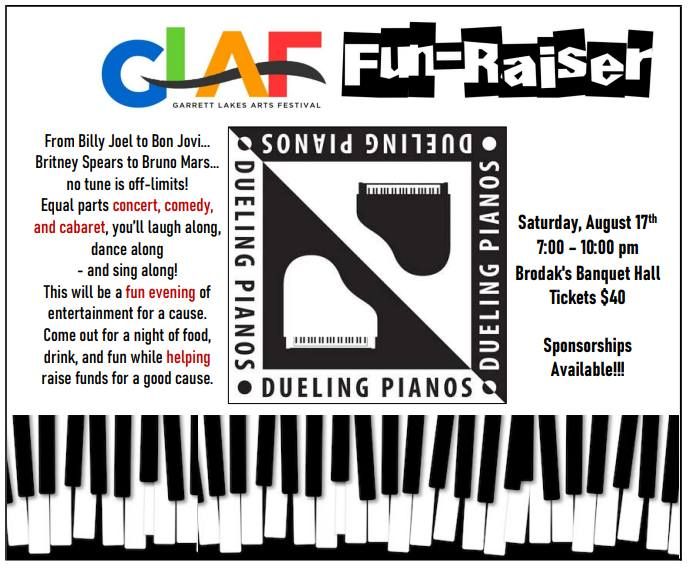 GLAF Fun"d"-Raiser: Dueling Pianos