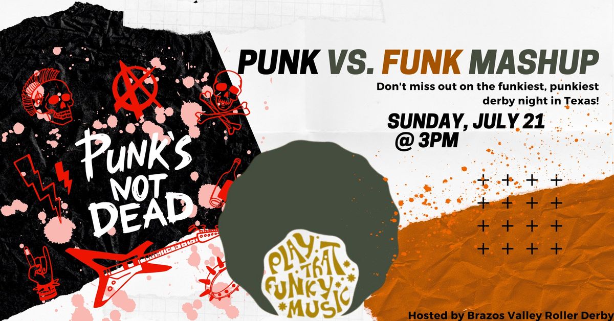 Punk vs. Funk Roller Derby Mashup