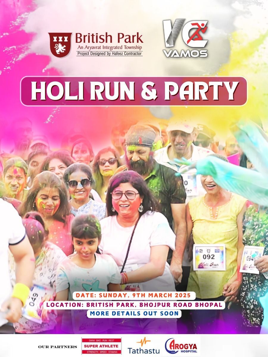 Holi Run Celebration