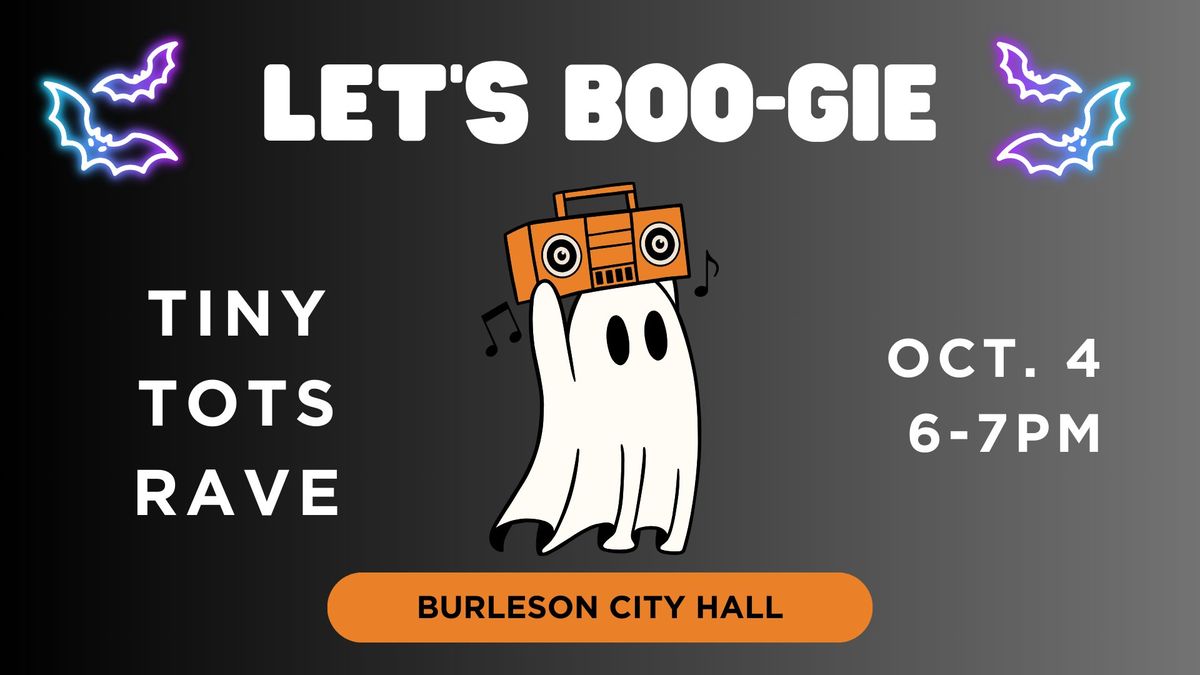 Let's Boo-gie: Tiny Tots Rave at City Hall