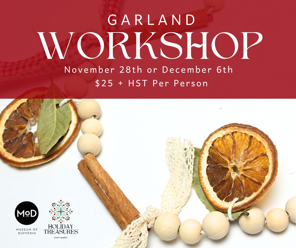 Garland Making Workshop