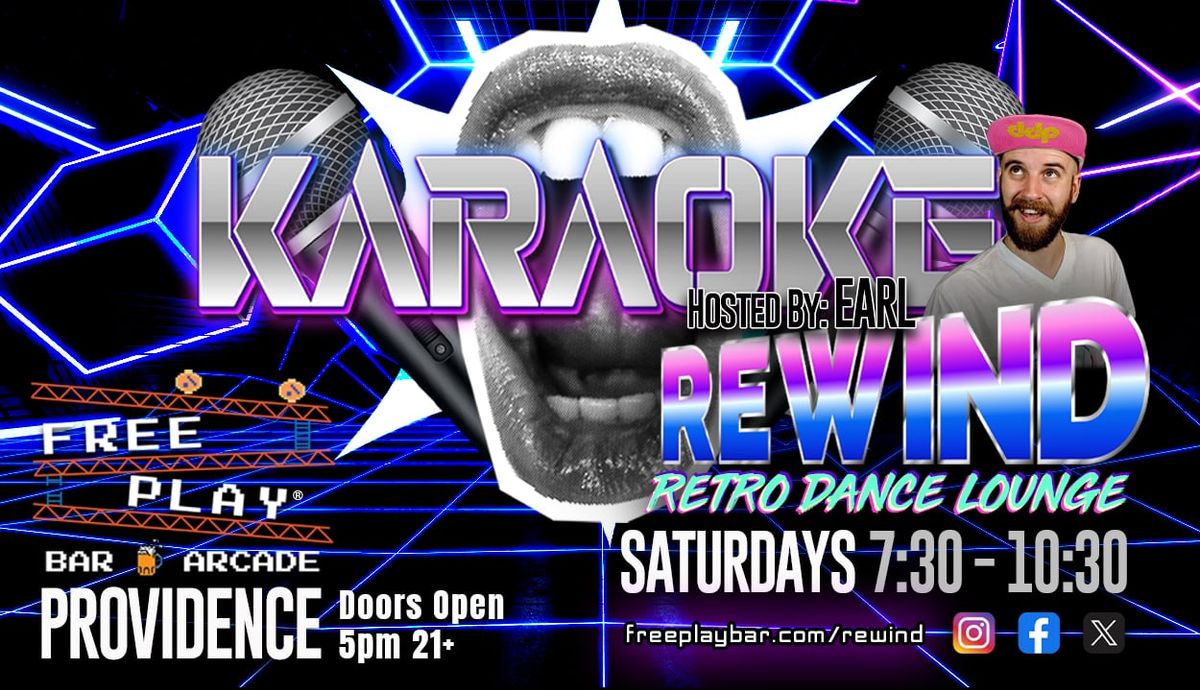 Karaoke Time every Saturday night @ Freeplay Providence!