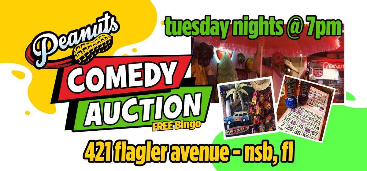 Peanut's Tuesday Night Comedy Auction