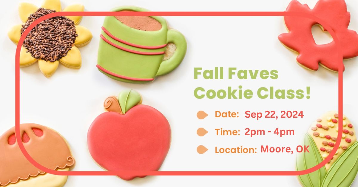 Cookie Decorating Class - Fall Faves