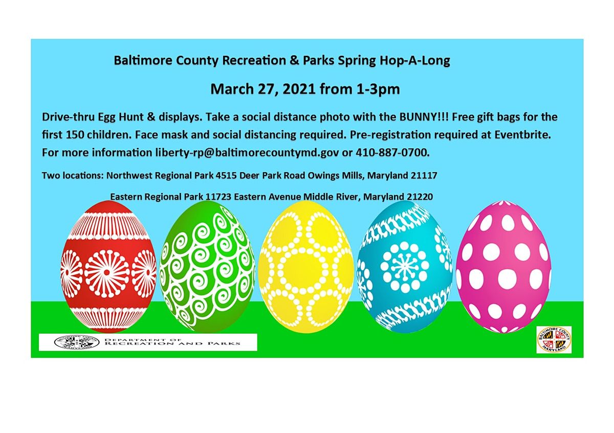 Baltimore County Recreation & Parks Spring Hop-A-Long