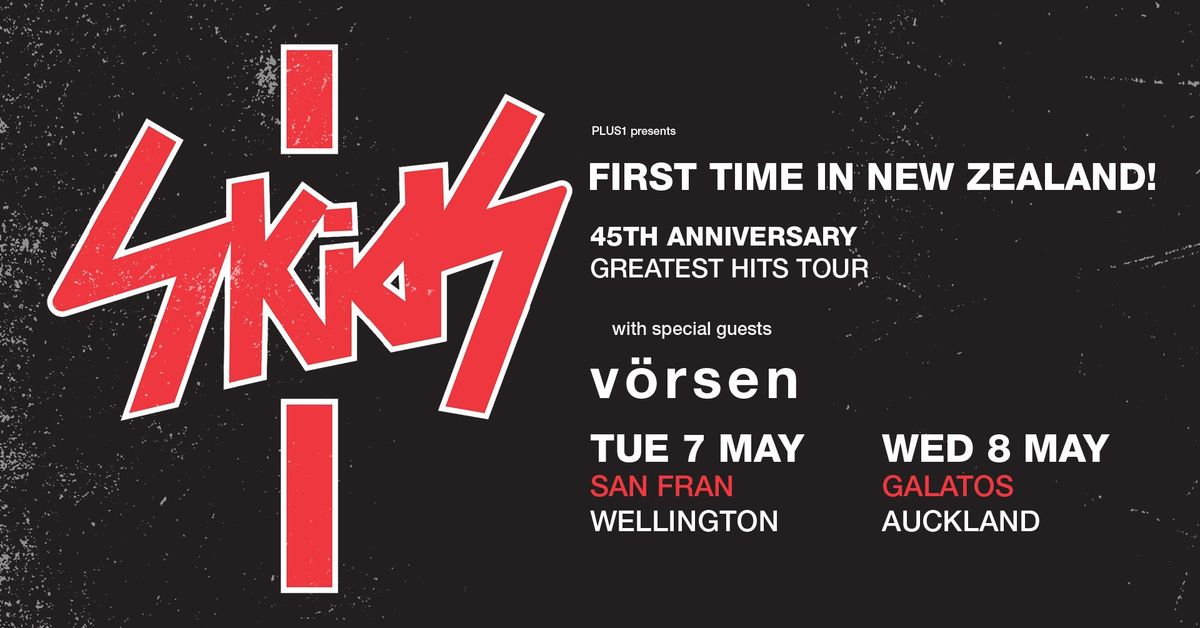 Skids (UK) with Vorsen - Auckland, New Zealand