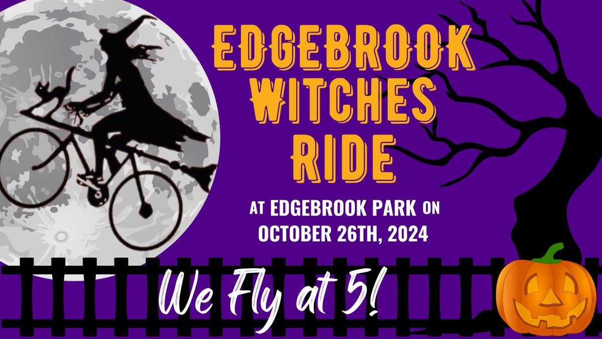 Edgebrook Witches Ride! Sat., 10\/26 at Edgebrook Park?\u200d\u2640\ufe0f