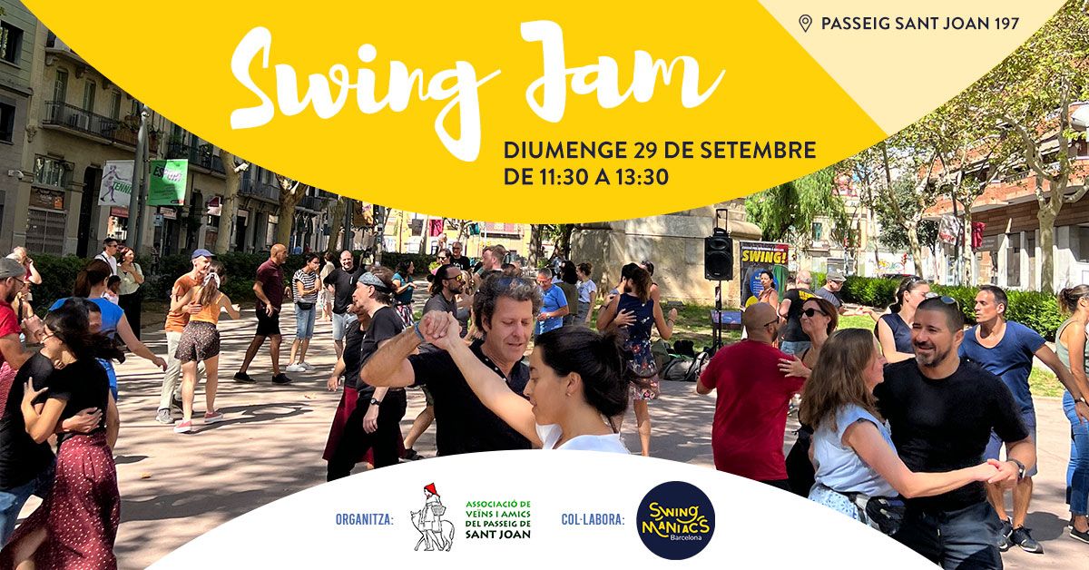 Swing Jam al Passeig de Sant Joan!