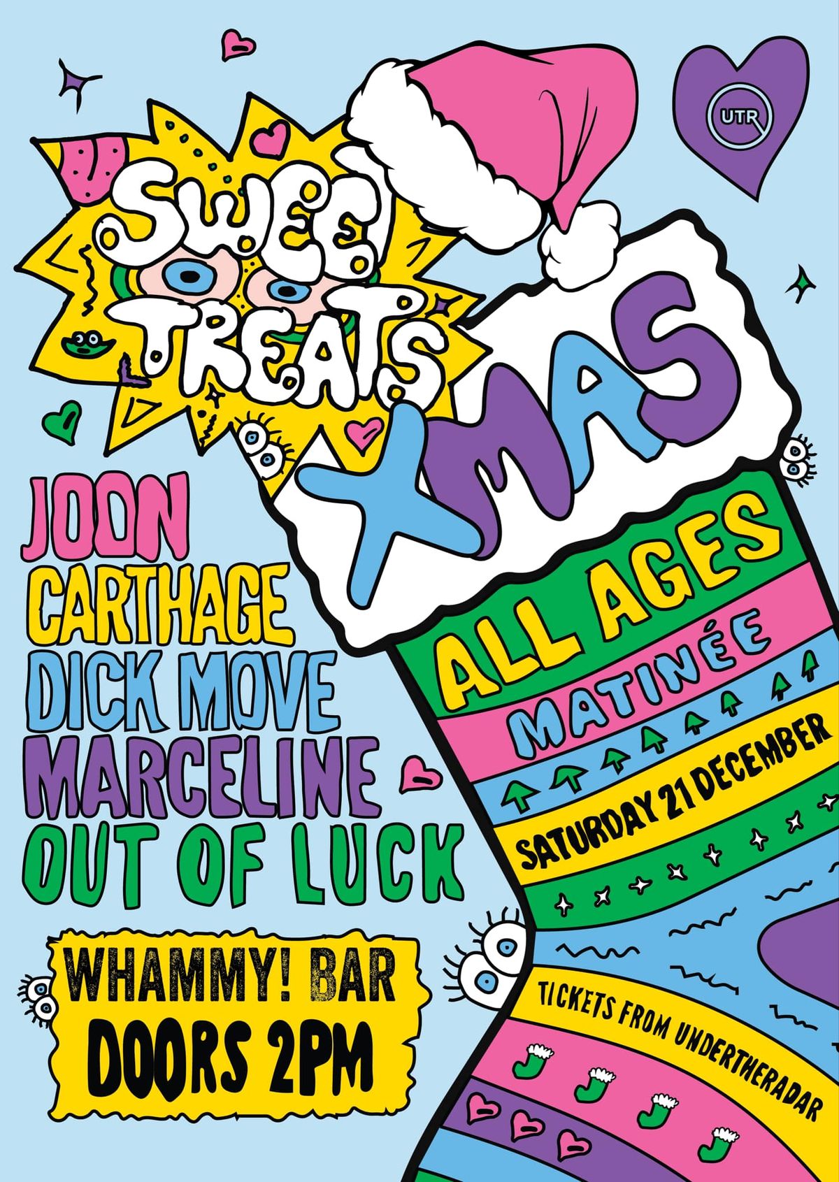 SWEET TREATS XMAS AA Matinee, Feat. Carthage, Dick Move, Joone, Out Of Luck, Marceline