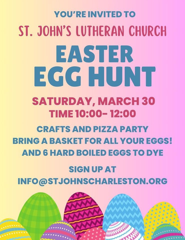 St. John's Easter Egg Hunt and Party