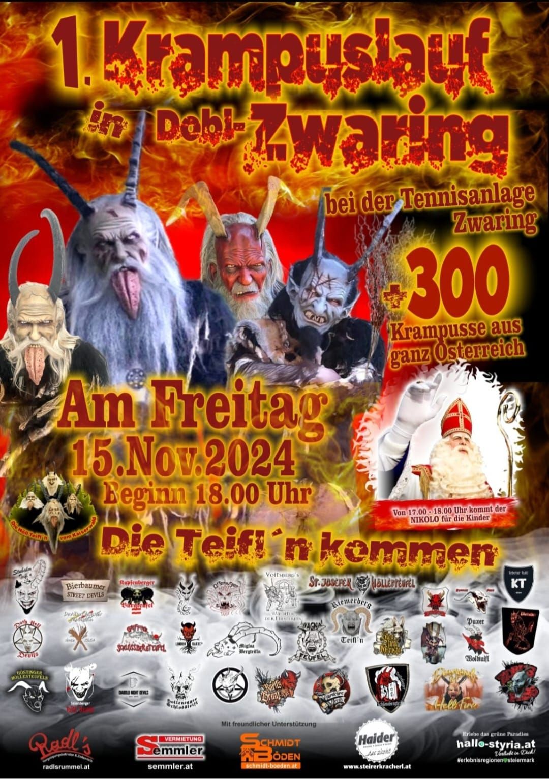 1. Krampuslauf  Zwaring 2024