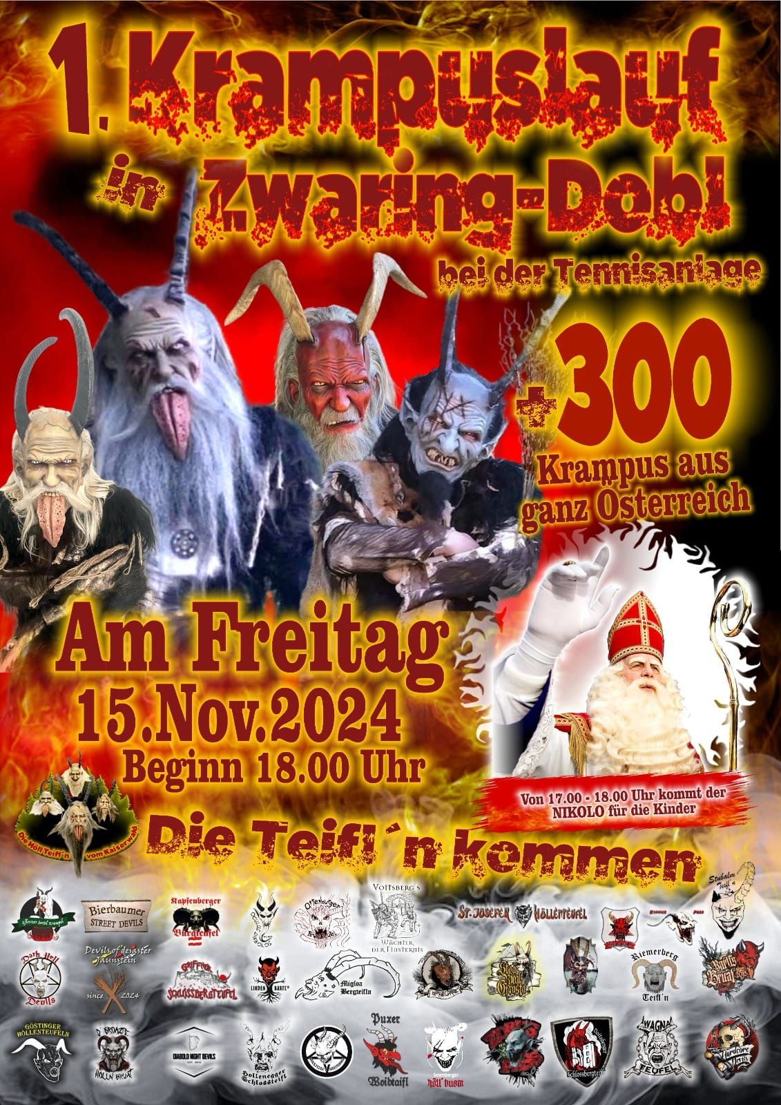 1. Krampuslauf  Zwaring 2024