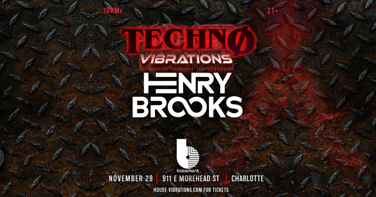 TECHN\u00d8 VIBRATIONS Henry Brooks @Bassment