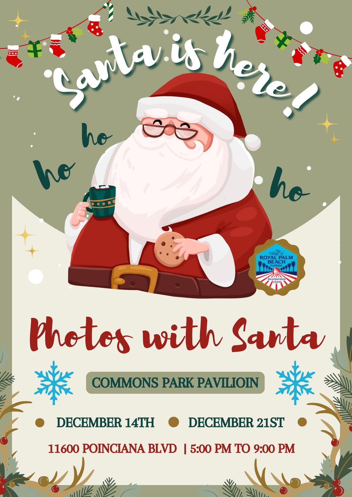 Photos with Santa