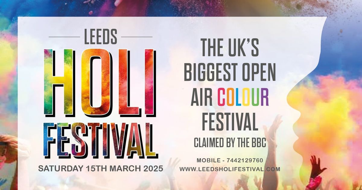 Leeds Holi Festival 2025 