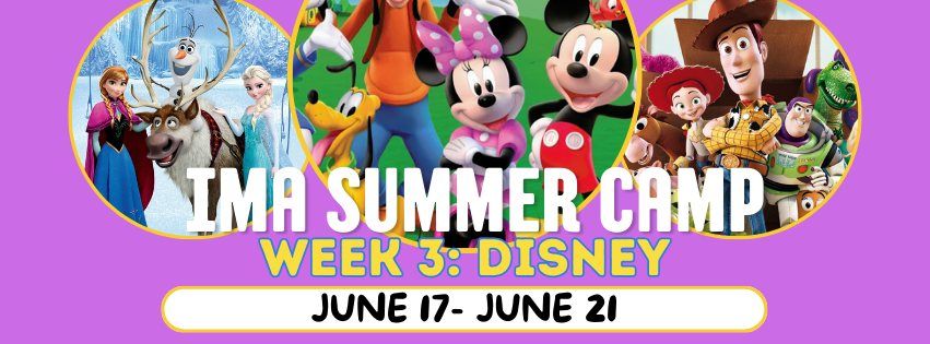 Summer Camp Week 3: Disney 