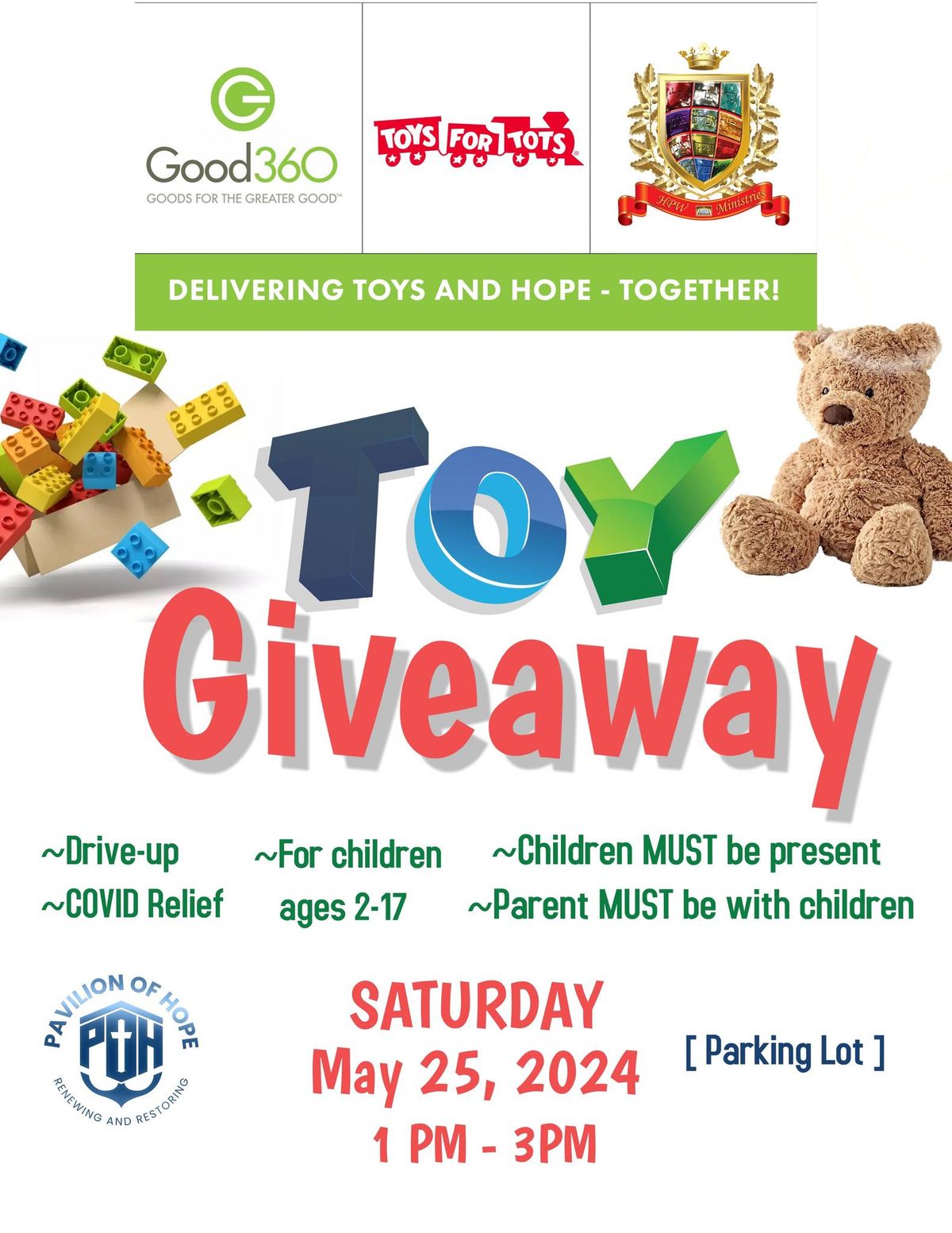 **MEMPHIS** FREE TOY GIVEAWAY