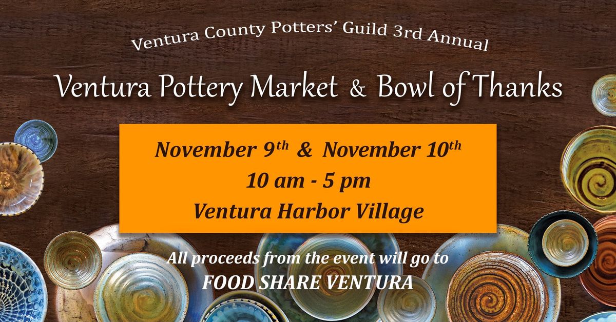 Third Annual Pottery Market and Bowl of Thanks