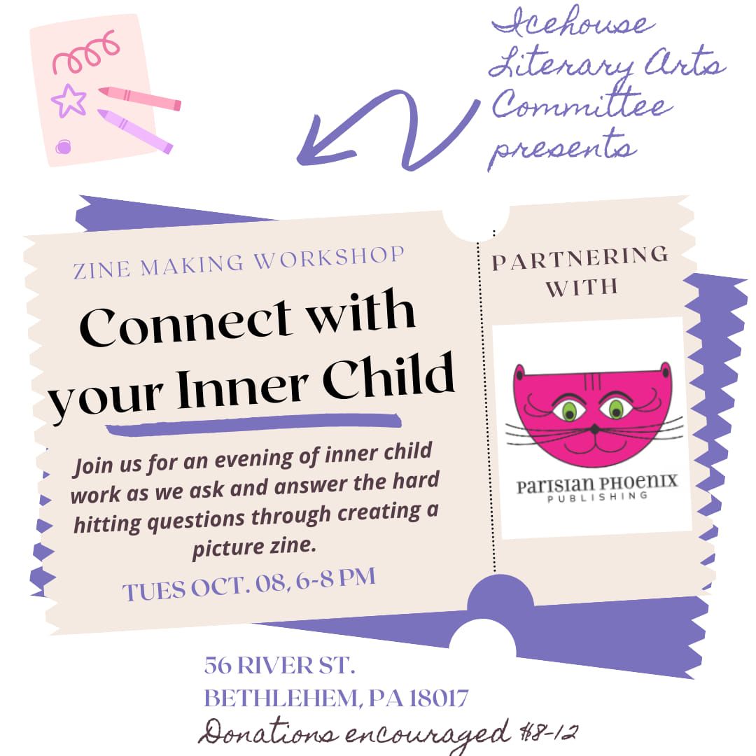 IceHouse Literary Arts Committee presents Connect With your Inner Child