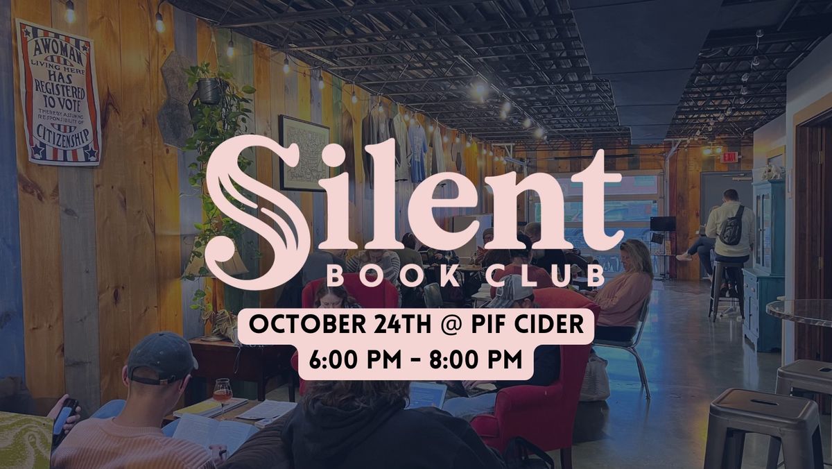 October Silent Book Club Meet-Up