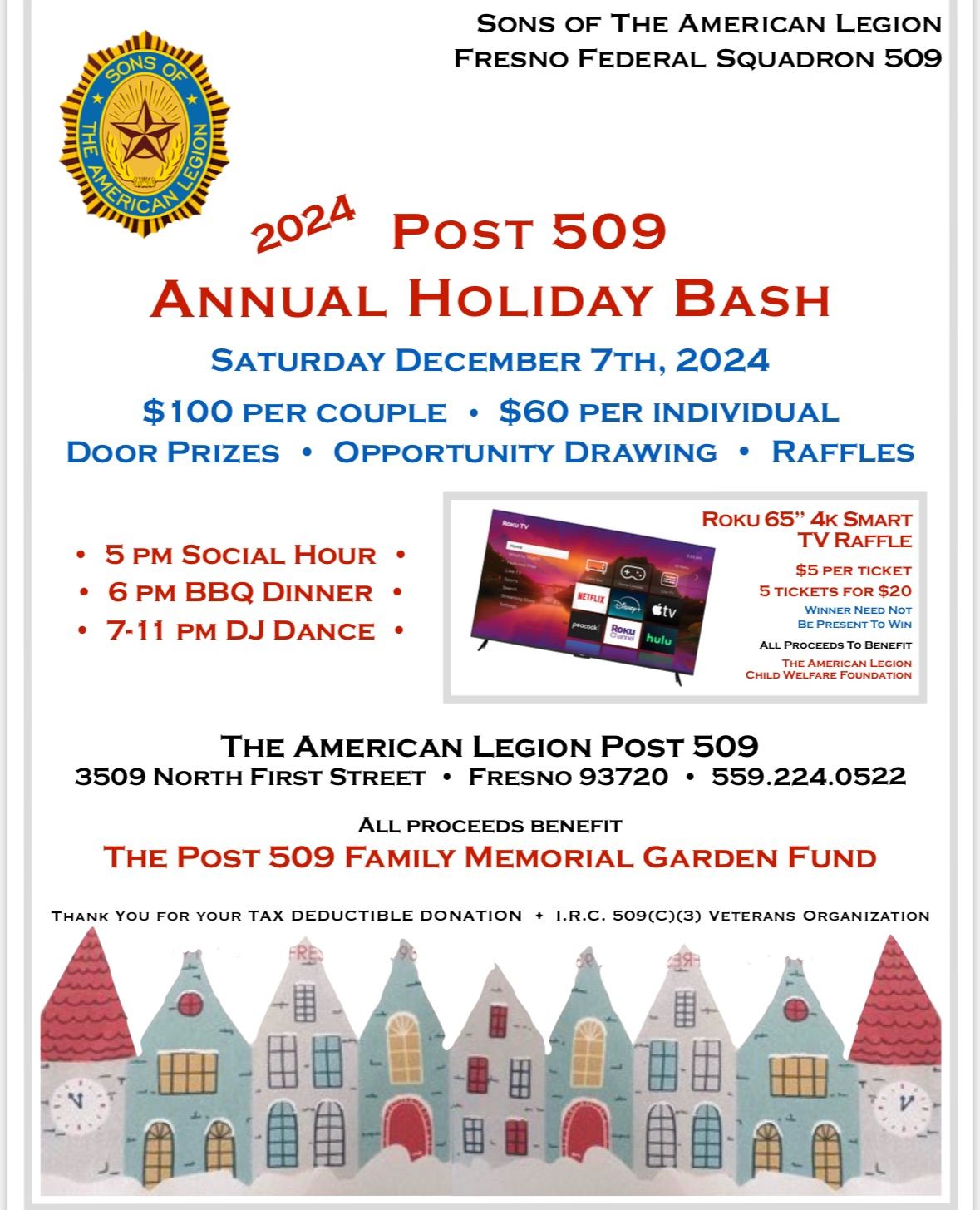 Post 509 Holiday Bash 