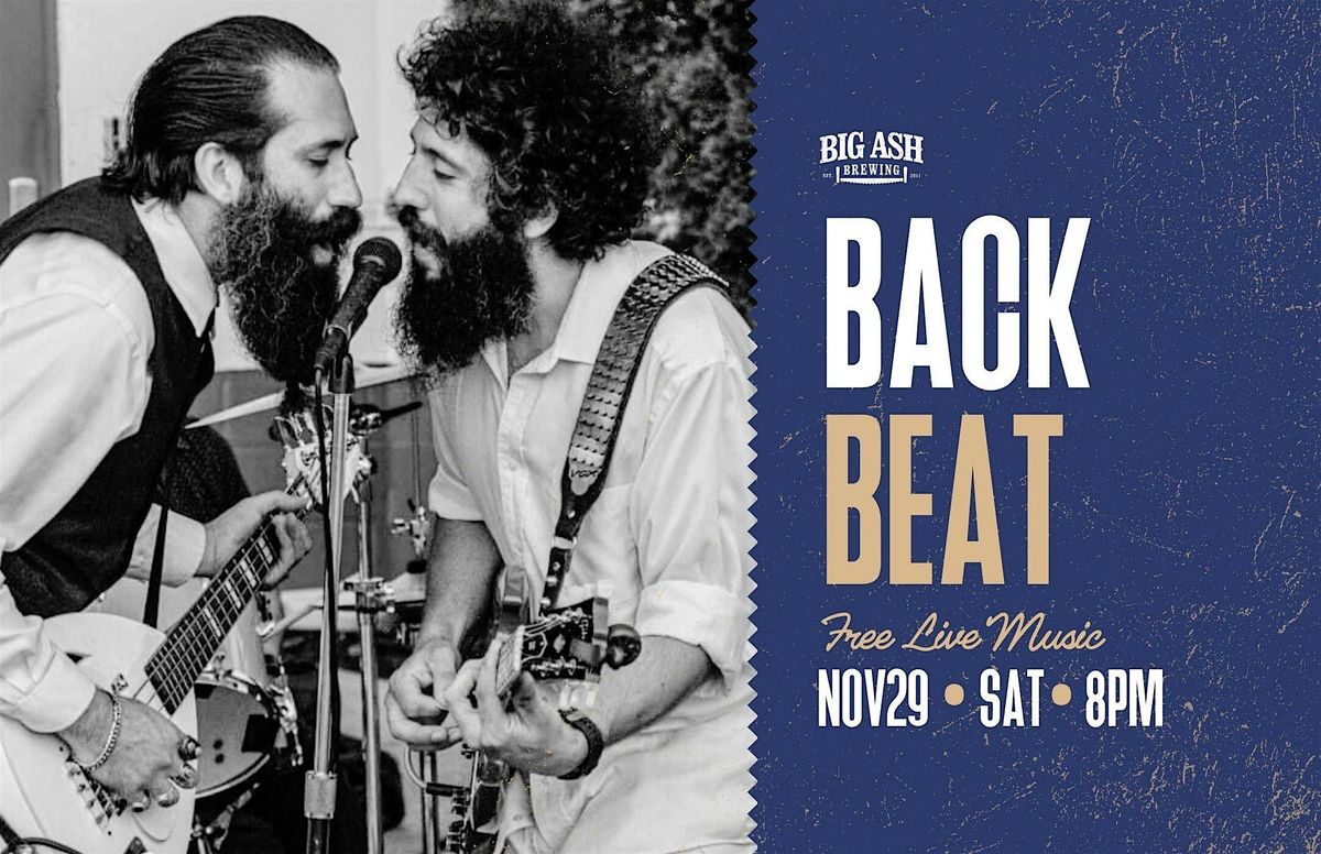Backbeat LIVE at Big Ash Brewing!