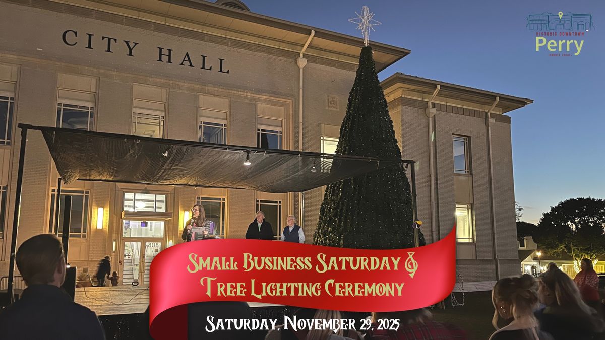 Small Business Saturday & Tree Lighting Ceremony