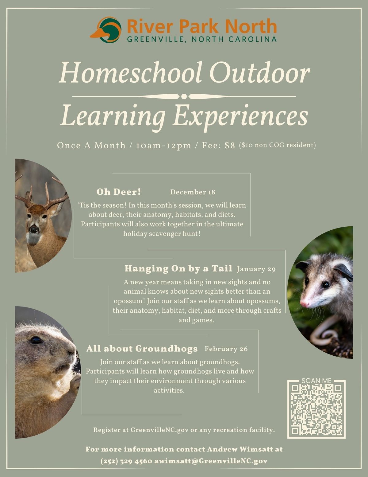 Homeschool Outdoor Learning Experiences: Hanging On by a Tail at River Park North