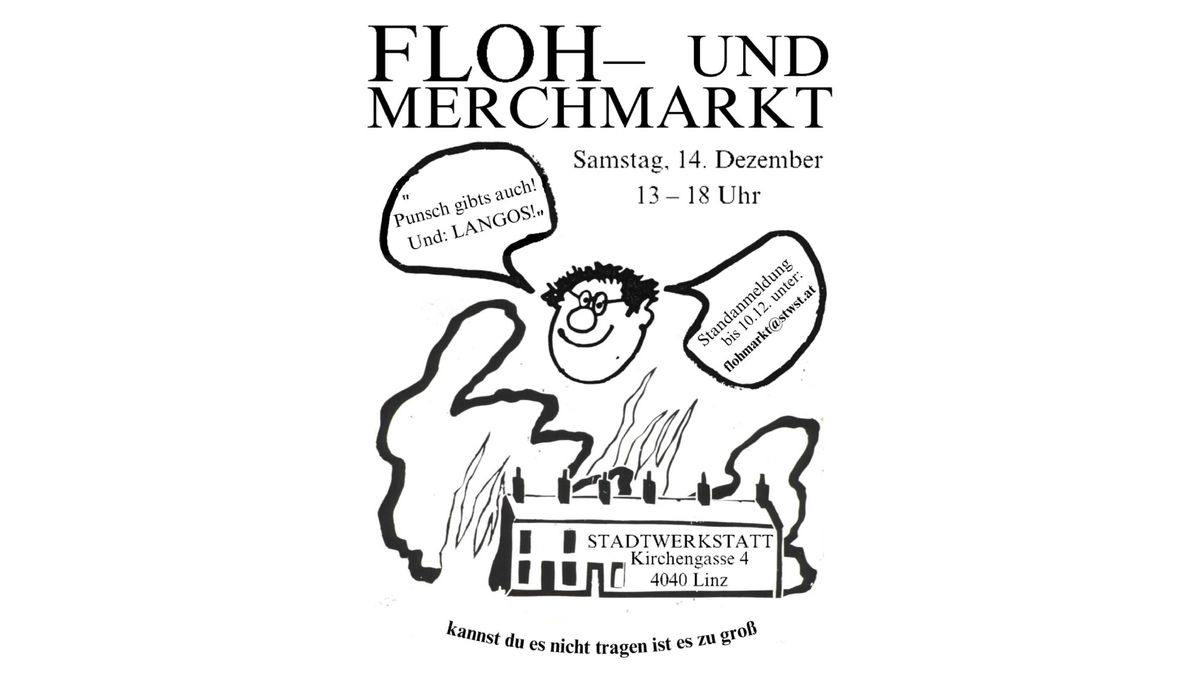 Floh- und Merchmarkt \/\/ Stadtwerkstatt Linz