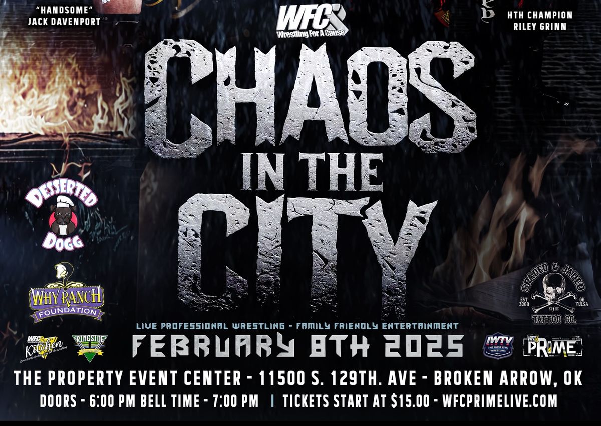 LIVE Pro Wrestling WFC Chaos in the CITY!