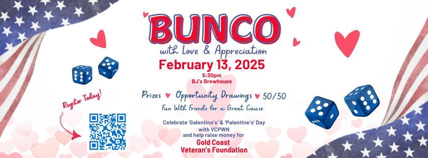 BUNCO - with Love & Appreciation!