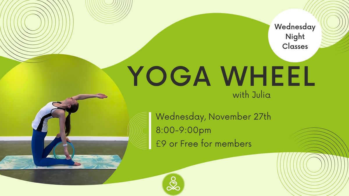 Yoga Wheel with Julia