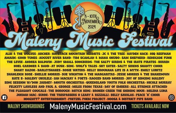 Club Acoustic presents Maleny Music Festival 