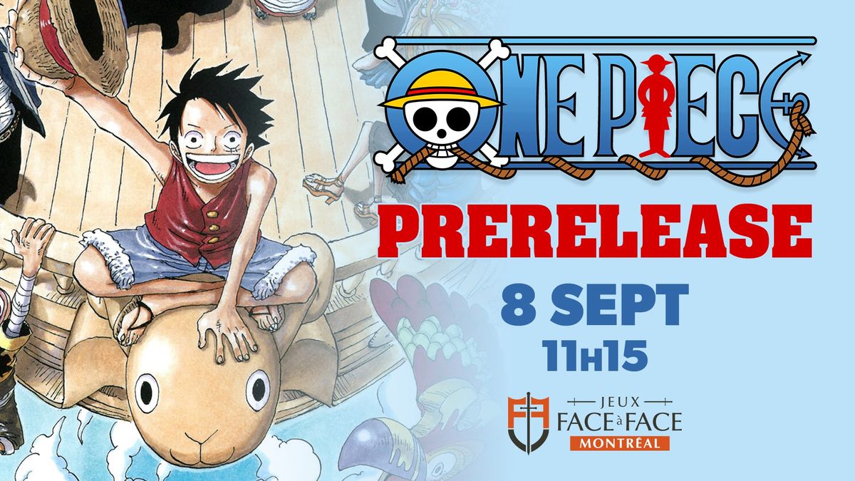 One Piece Op 08 Prerelease