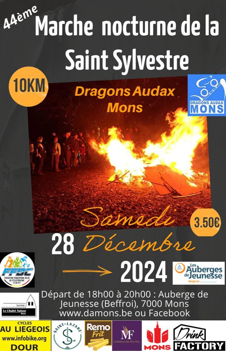 44\u00e8me Marche nocturne de la Saint Sylvestre 