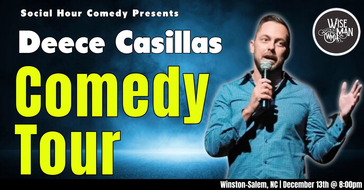 Deece Casillas Live Comedy at Wise Man Brewing (Winston-Salem, NC)