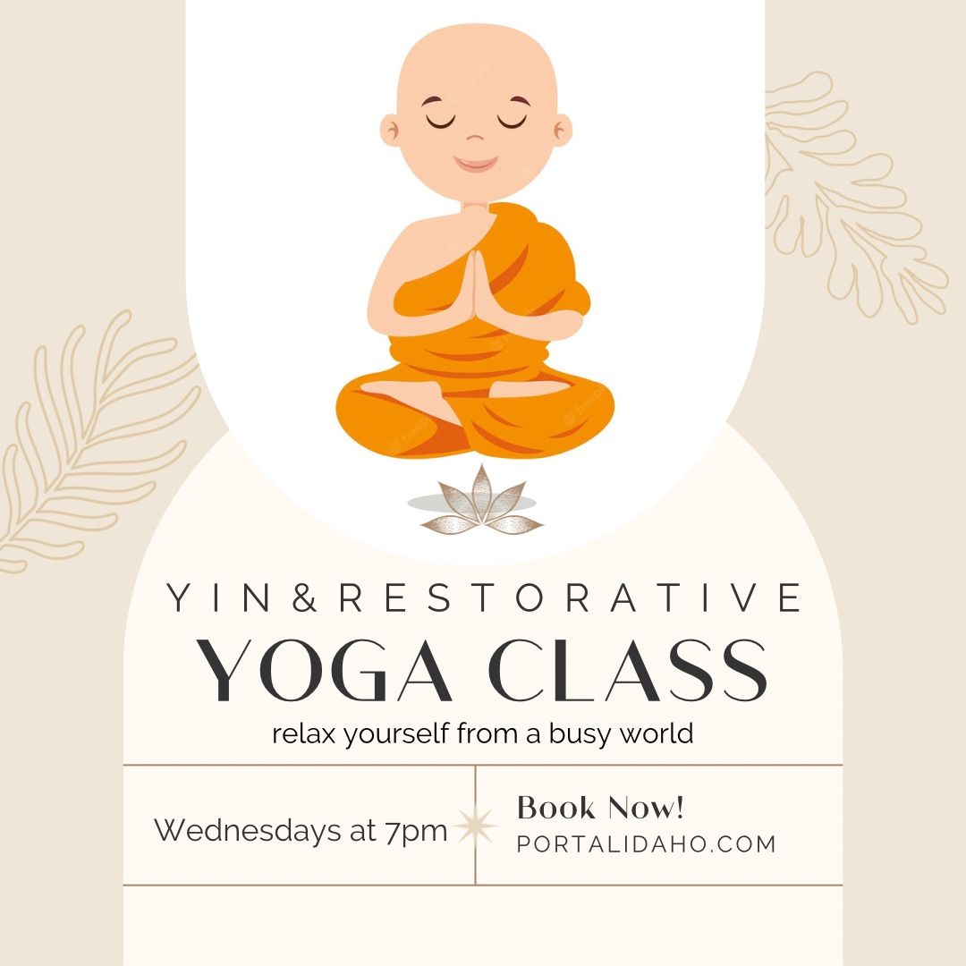 Yin & Restorative Yoga + Nidra