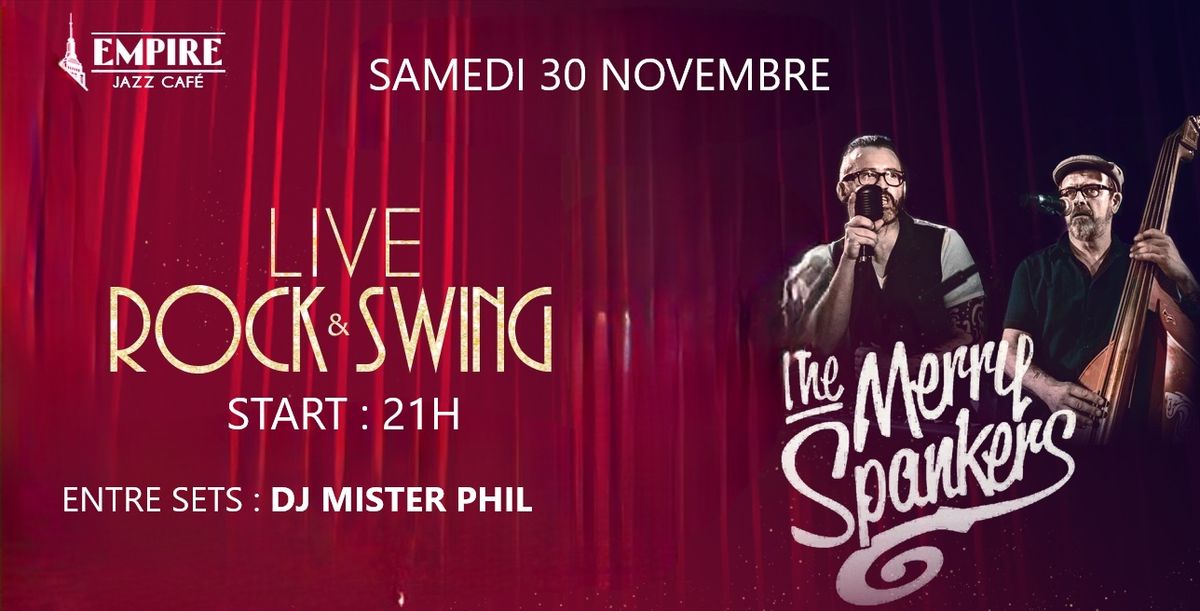 LIVE ROCK n SWING avec THE MERRY SPANKERS