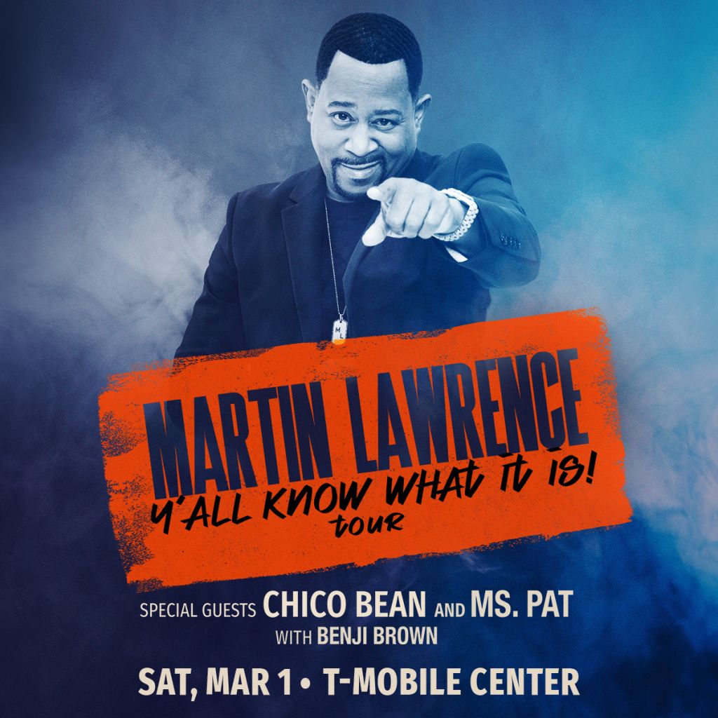 Martin Lawrence with Chico Bean and Ms. Pat