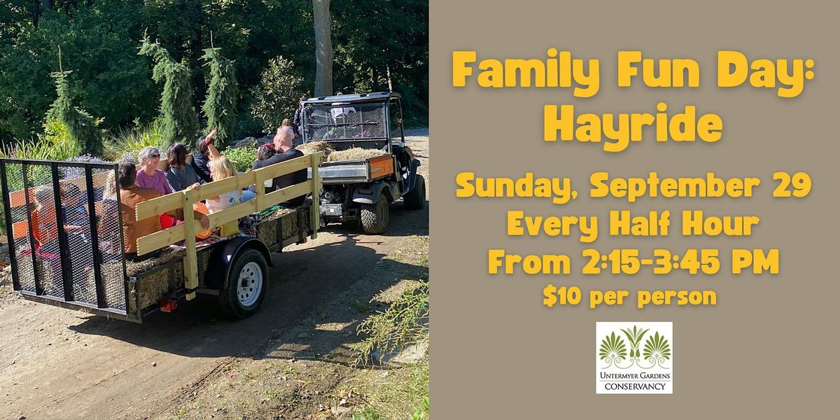 Family Fun Day: Hayride