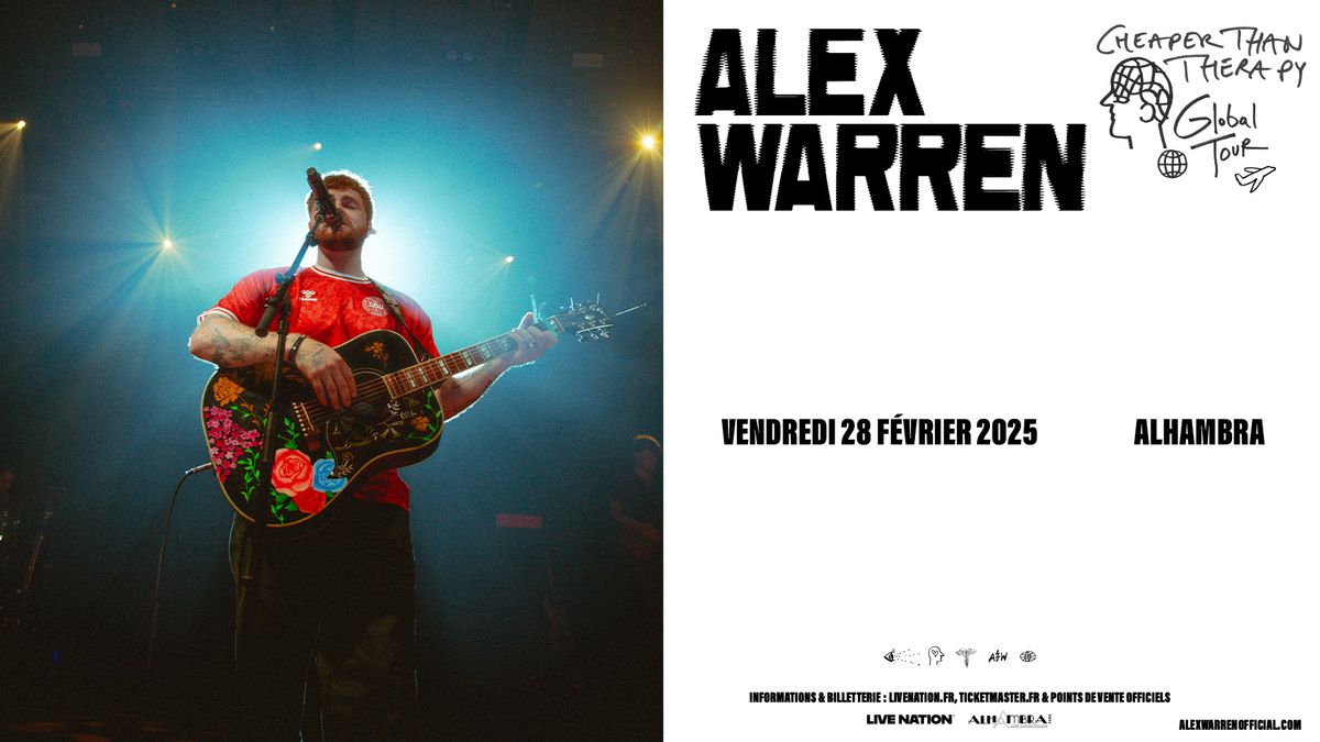 ALEX WARREN | Alhambra, Paris - 28 f\u00e9vrier 2025