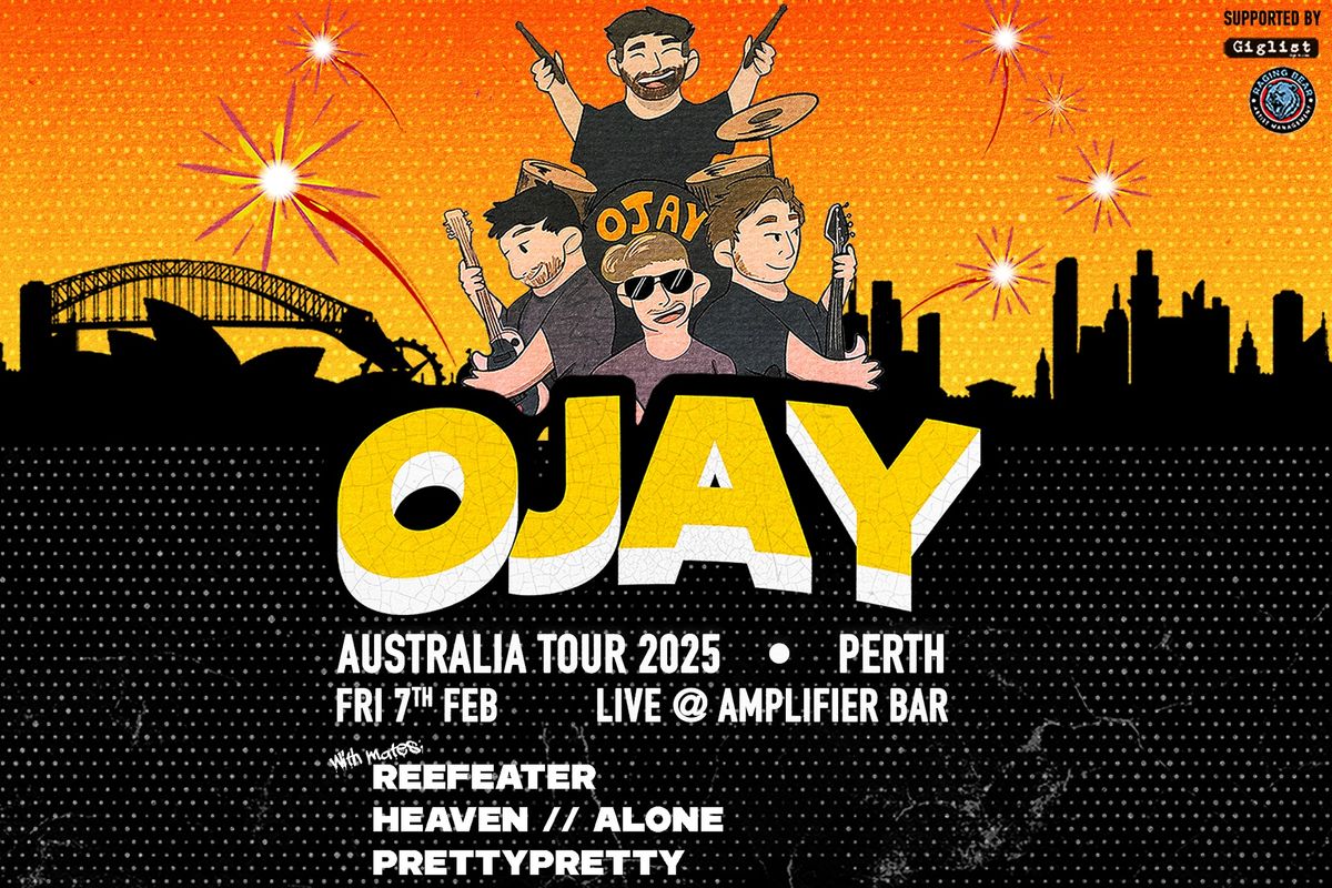 Ojay Australia Tour 2025 Perth