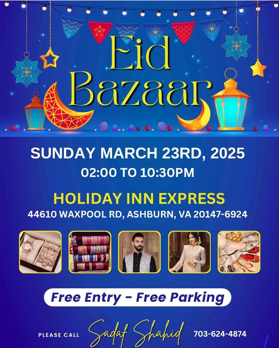 Springfield Eid Bazar (Sunday March 23rd 2025)