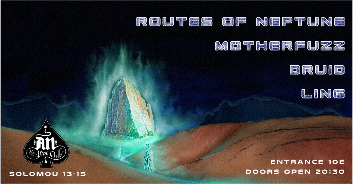 MOTHERFUZZ \/ ROUTES OF NEPTUNE \/ DRUID \/ LING - 28\/12\/24 live at An Club!