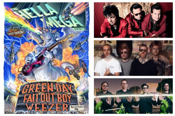 Hella Mega Tour-Green Day\/Fall Out Boy\/Weezer 2021
