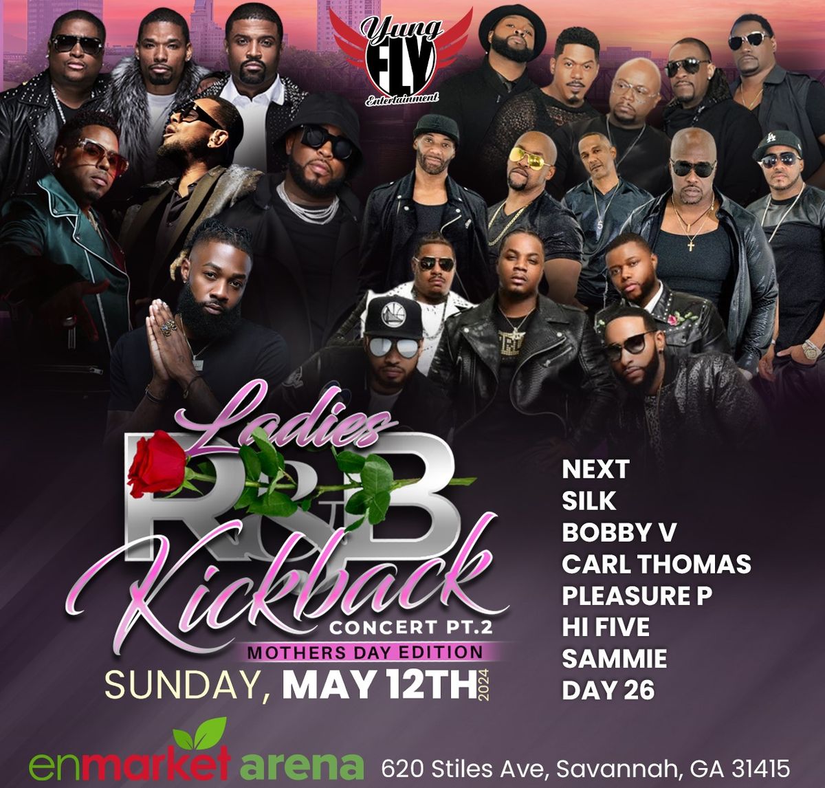 Ladies R&B Kickback Concert at Bell Auditorium